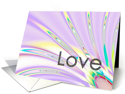 Fractal Love Card! - Verse Inside card (289204)