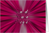 Candy Cane Kisses! - Verse Inside card