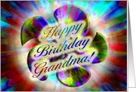 Happy Birthday Grandma! - Verse Inside card