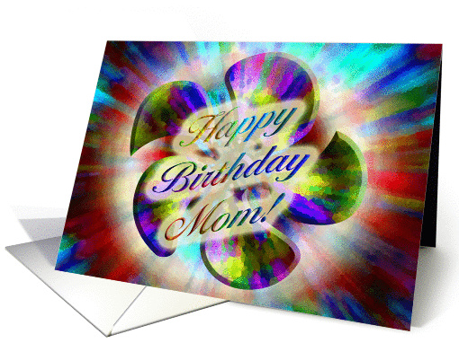 Happy Birthday Mom! - Verse Inside card (294422)