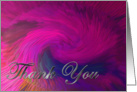 Colorful Abstract - Thank You Card