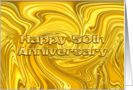Happy 50th Anniversary! - 6 - Blank Inside card