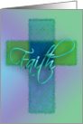 Faith - Blank Inside card