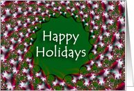 Happy Holidays - Blank Holiday Card