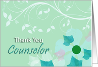Thank You Counselor...