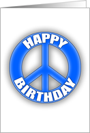 Peace Happy Birthday