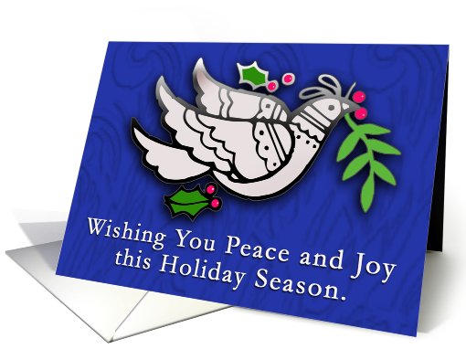 Peace Dove for Christmas card (537286)