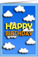 Sunny Happy Birthday card
