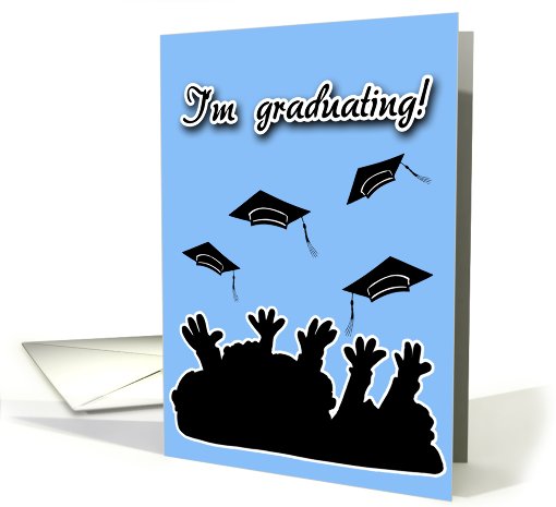 I'm Graduating! Graduation Announcement card (603963)