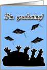 I’m Graduating! Graduation Announcement card