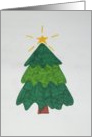 chrstmas tree card