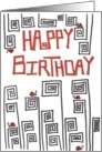 Ladybug Birthday card