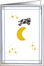 cow over the moon card
