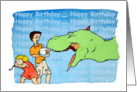 Dinosaur Birthday card