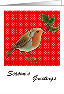 season’s greetings card