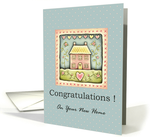 Congratulations on your new home card (460985)