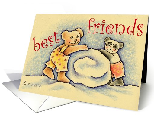 best friends card (55309)