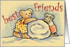 best friends card