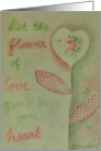 flower of love card