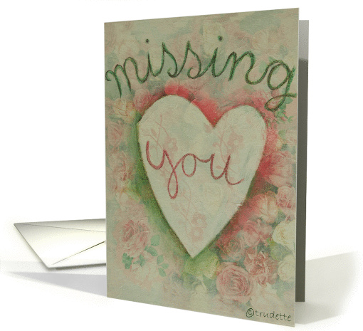 missing you card (80481)