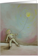 face to the sun card