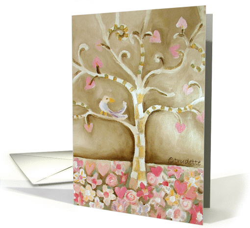 poetry tree card (85015)