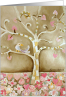 poetry tree card
