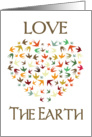 Earth Day - Love the Earth card