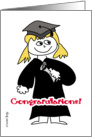 Graduation - Girl card