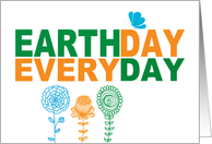Earth Day Every Day card