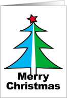 Merry Christmas Tree card