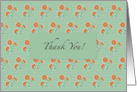 Naila Floral Batik Thank You Card