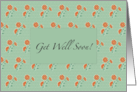 Naila Floral Batik Get Well Card