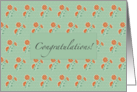 Naila Floral Batik Congratulations Card