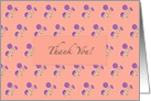 Tula Floral Batik Thank You Card