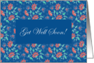 Aiyana Floral Batik Get Well Card