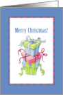 Gift Boxes Christmas card