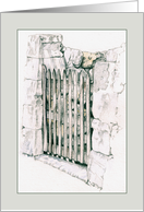 Closed Gate card