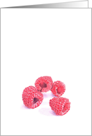 Raspberries card