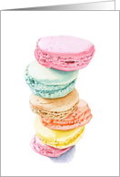 Macaroons card