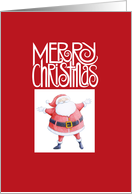 Santa Claus Christmas card