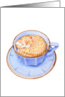 Cat in Coffee card