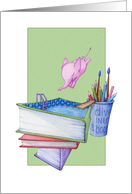 Diving Elephant card