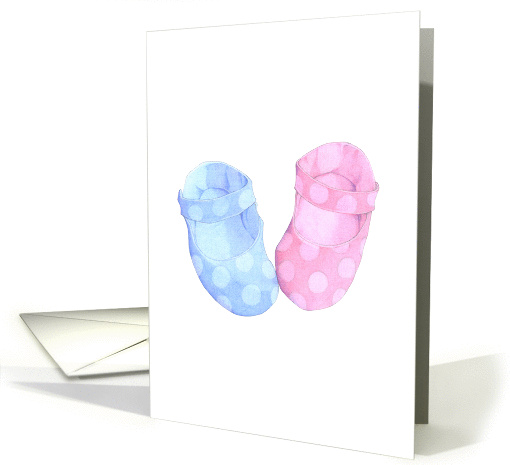 Twins Booties card (354705)