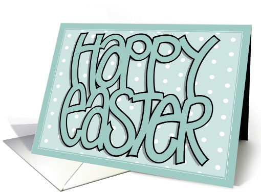 Happy Easter green card (394268)