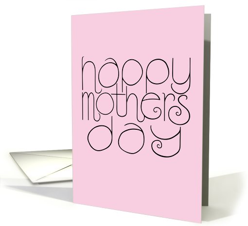 Mothers Day black card (422770)