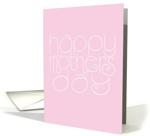 Mothers Day white card (422776)