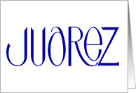 Juarez blue card