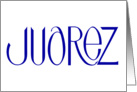 Juarez blue card