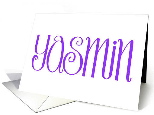 Yasmin purple card (468882)